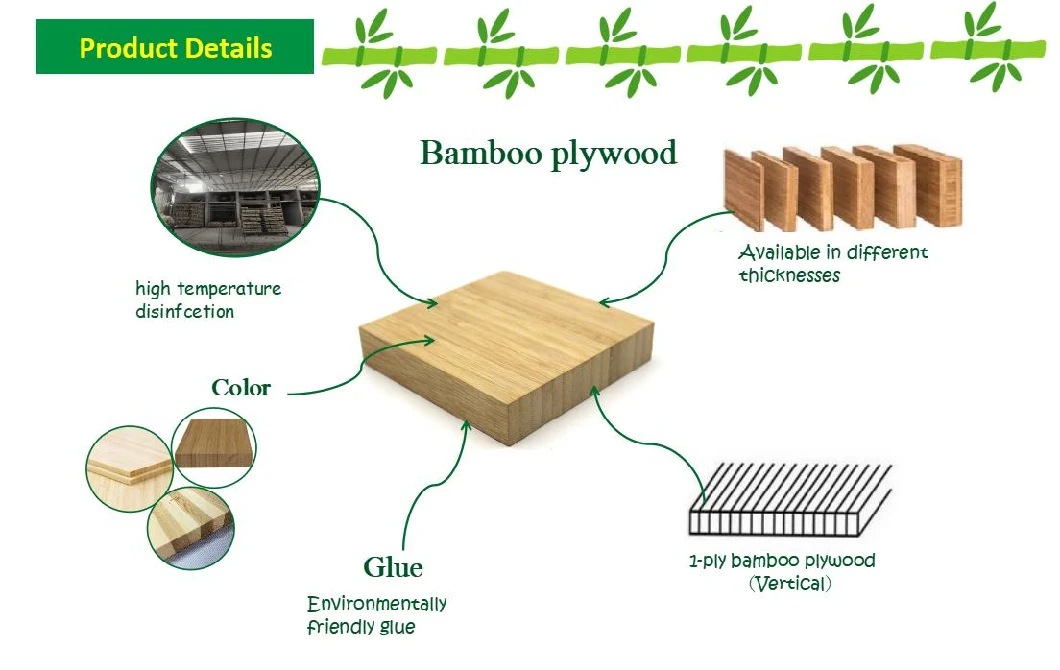 3 Layers Stable Structure Horizontal Crossed Carbonized Decorative Furniture LED 3D Bamboo Board Panels