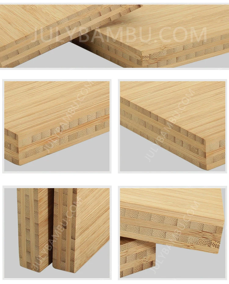 Bamboo Cheese Board 3 Layers Carbonized Vertical Horizontal for Furniture Fsc