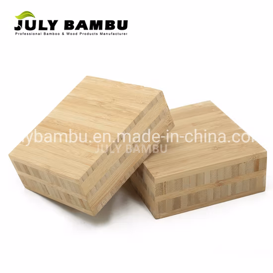 Panneau de bambou laminé en 40 mm