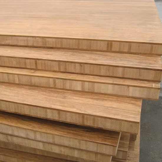 Panneaux en bambou tissés par brin Couleur carbonisée