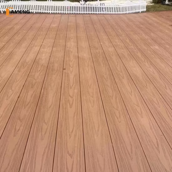Decking composé en plastique en bois synthétique en bambou extérieur de stratifié 139*23mm